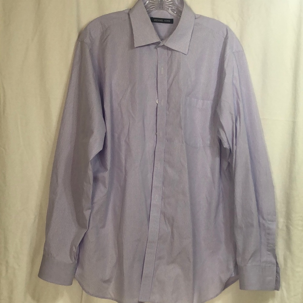 Michael Kors Men’s Long-Sleeved Button-Down Shirt